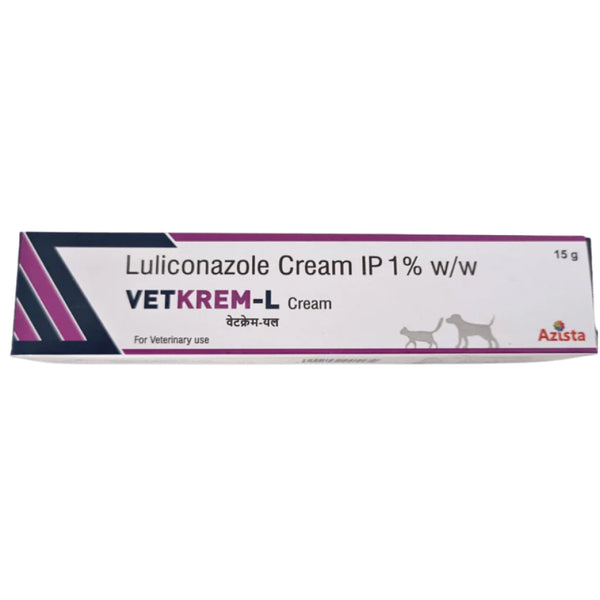 Azista VetKrem L Cream (Luliconazole) for Dogs & Cats