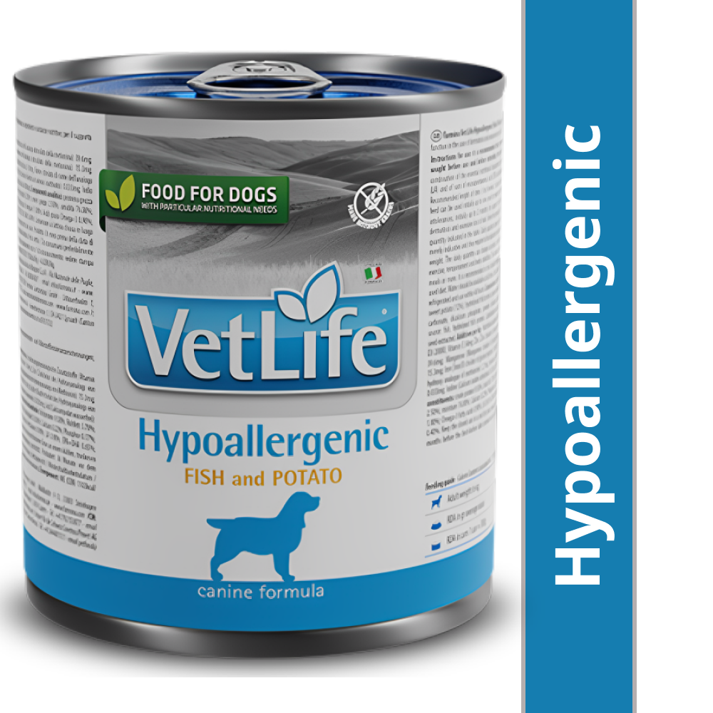 Farmina Vet Life Fish and Potato Hypoallergenic Dog Wet Food