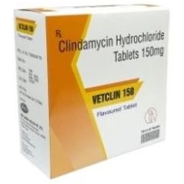 Sihil Vetclin 150mg Tablets (Clindamycin) for Dogs and Cats