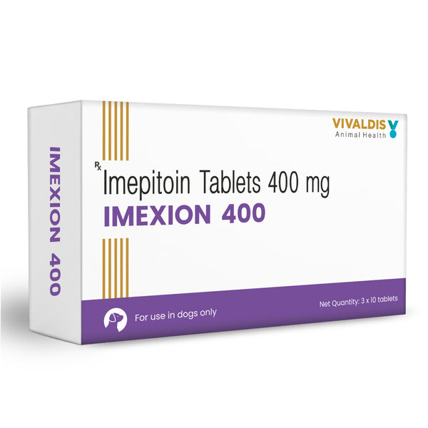Vivaldis Imexion 400mg Imepitoin Tablets for Dogs