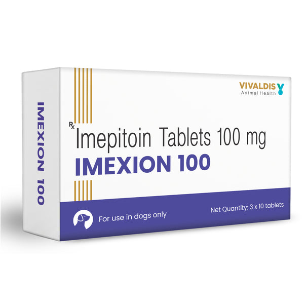 Vivaldis Imexion 100mg Imepitoin Tablets for Dogs
