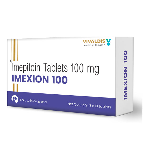 Vivaldis Imexion 100mg Imepitoin Tablets for Dogs