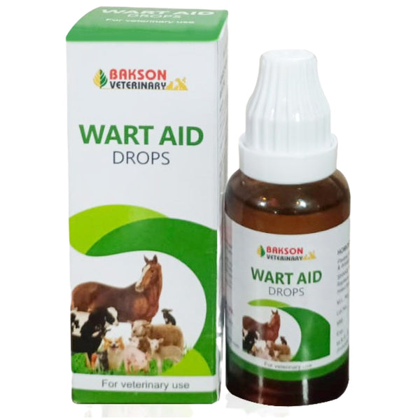 Bakson Wart Aid Drops for Dogs & Cats