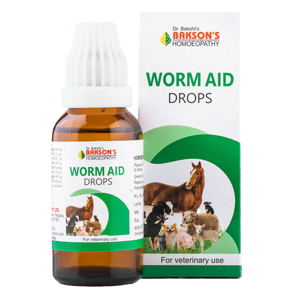Bakson Worm Aid Drops for Dogs & Cats