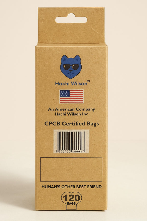 Hachi Wilson Dog Poop Bag Rolls for Dogs
