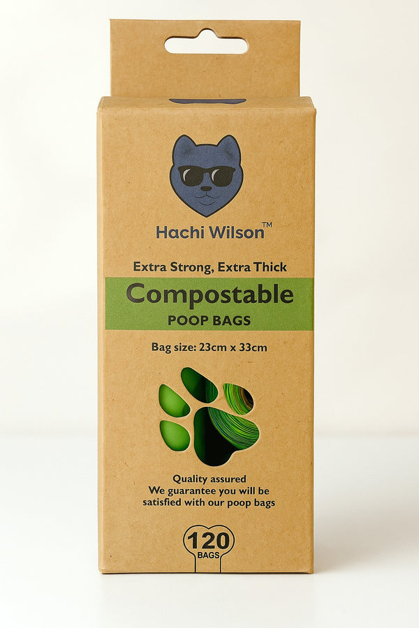 Hachi Wilson Dog Poop Bag Rolls for Dogs
