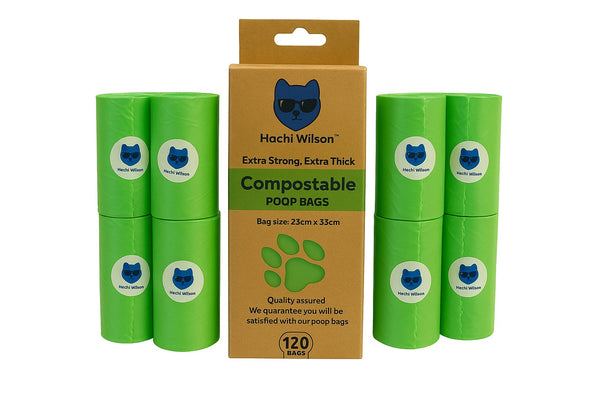 Hachi Wilson Dog Poop Bag Rolls for Dogs