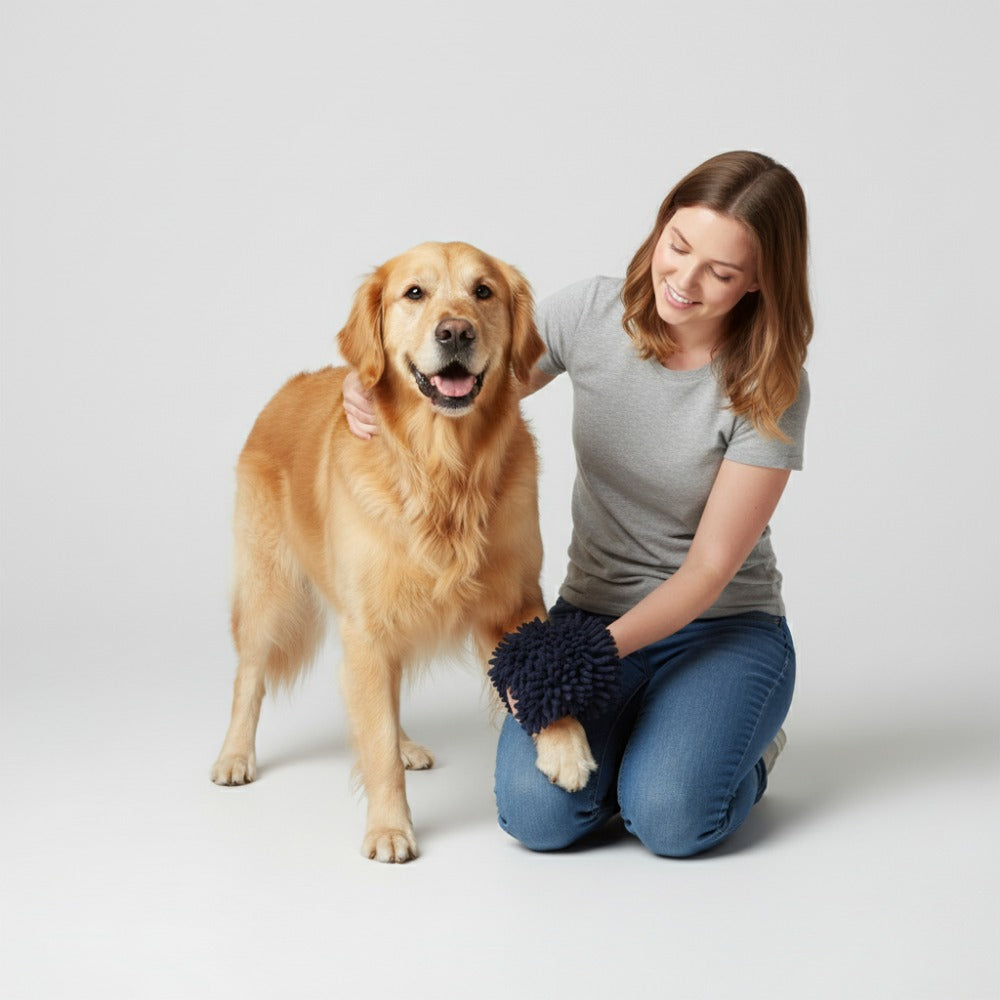 Skatrs Hand Towel for Dogs and Cats (Colour may vary) Both-Grooming Supplies Skatrs