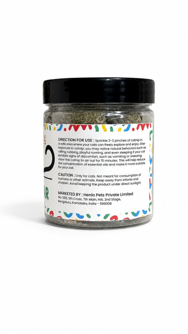 Skatrs Catnip Jar for Cats