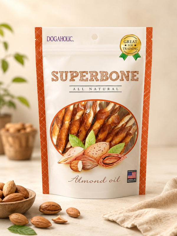 Super Bone Chicken Almond Oil Dog Treat