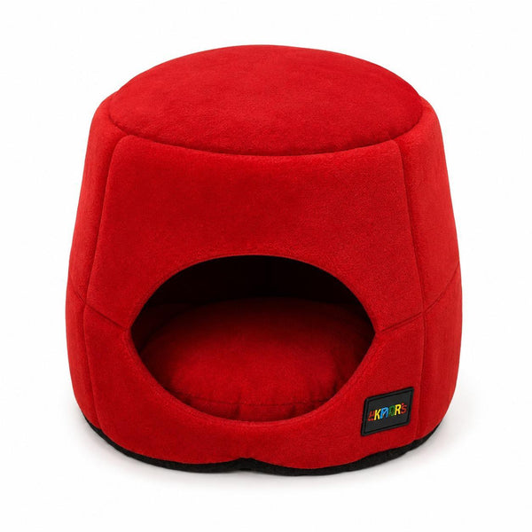 Skatrs Red Tent for Small Dogs and Cats