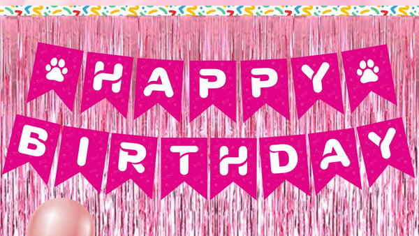 Skatrs Birthday Hamper for Dogs and Cats (Pink)