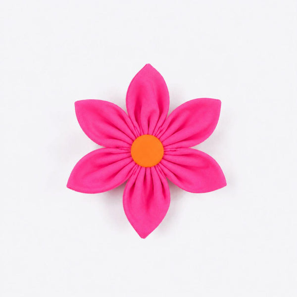 Skatrs Flower Bow for Dogs and Cats (Pink)