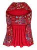 Skatrs Maharani Handcrafted Lehenga Dress for Dogs and Cats (Crimson Red) Both-Clothing & Accessories Skatrs