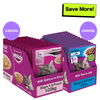 Whiskas Salmon in Gravy Meal and Tuna in Jelly Meal Adult Cat Wet Food Combo Cats-Wet Food Whiskas 48x85g