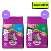 Whiskas Ocean Fish and Tuna Flavour Adult Cat Dry Food Combo Cats- Dry food Whiskas 3kg+3kg