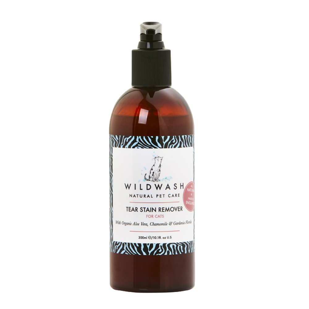 WildWash Tear Stain Remover for Cats Cats-Grooming Supplies WildWash Dropship 300mL