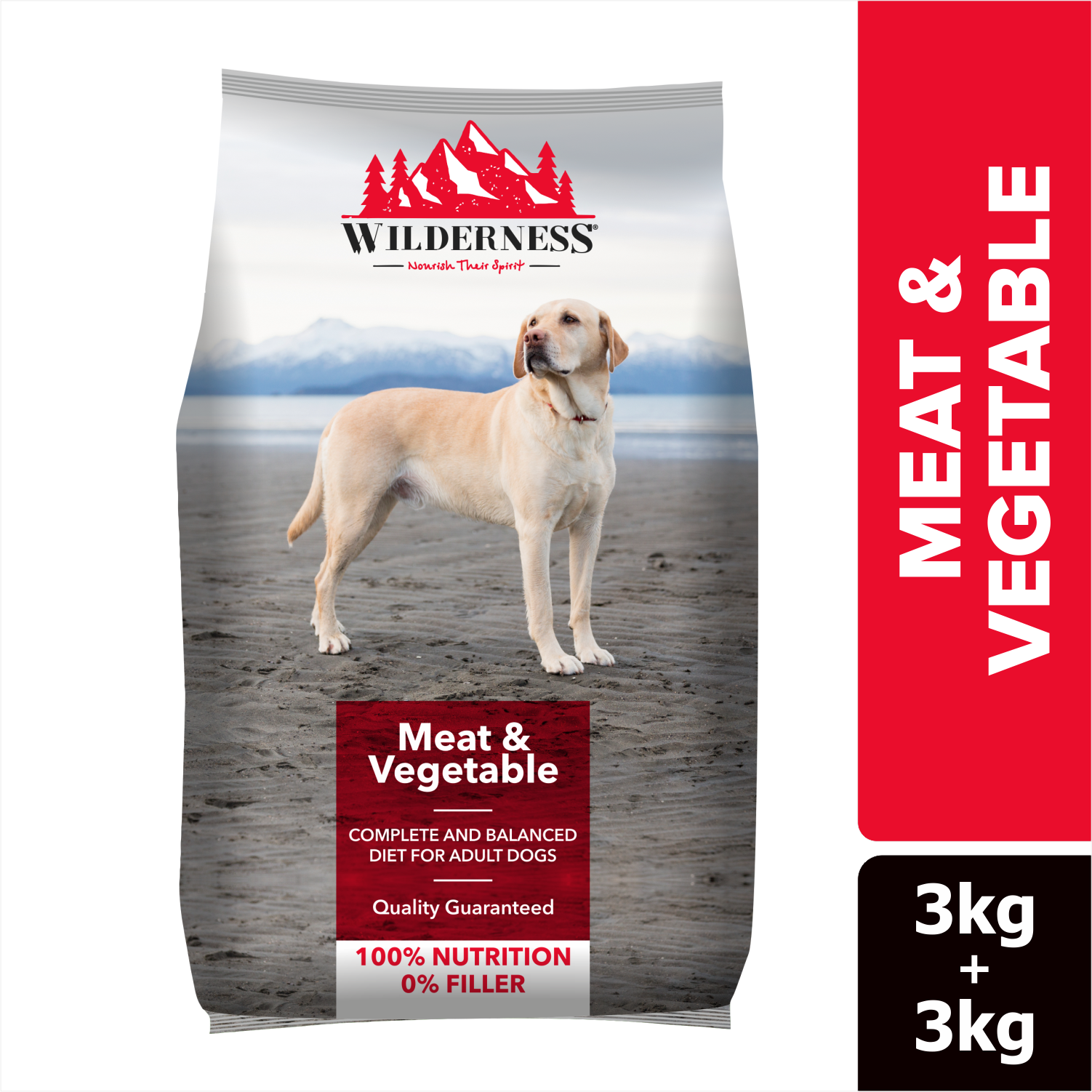 Wilderness Meat and Vegetables Adult Dog Dry Food