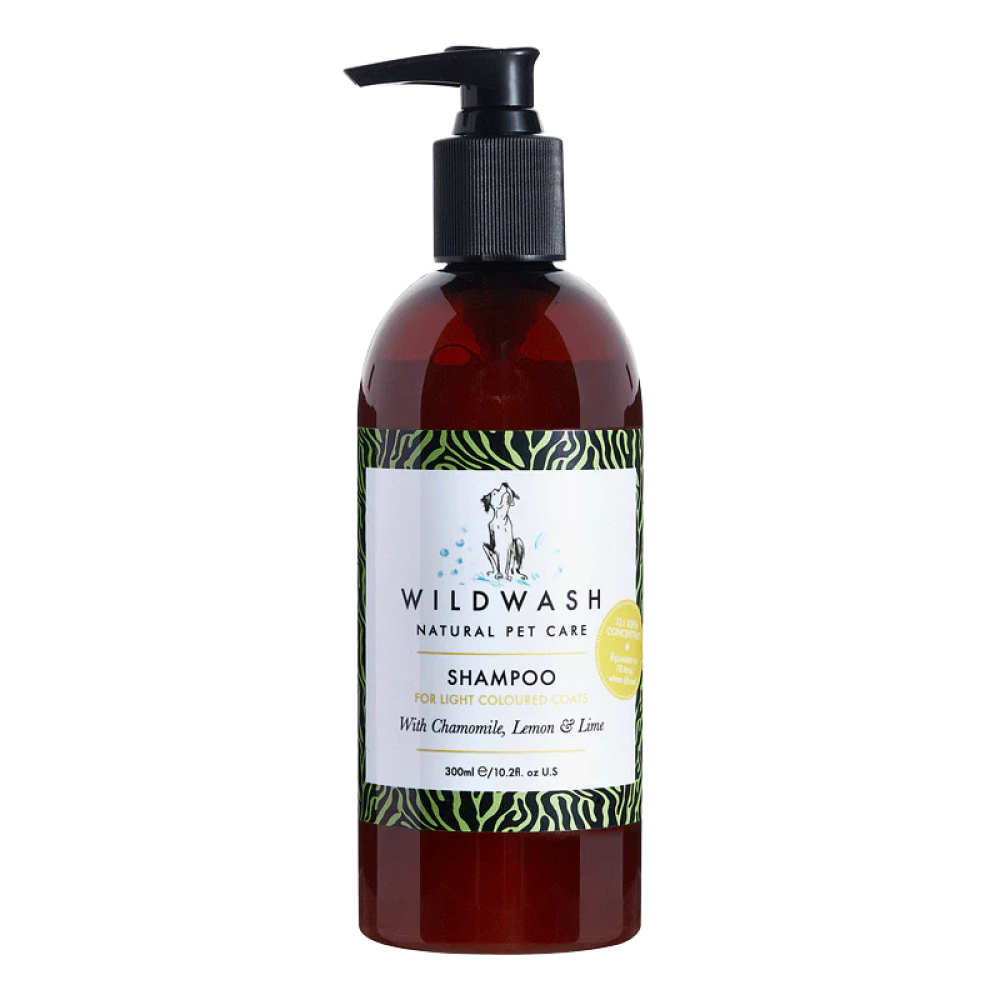 WildWash Shampoo Light Coloured Coats for Dogs and Cats Both-Grooming Supplies WildWash Dropship 300mL