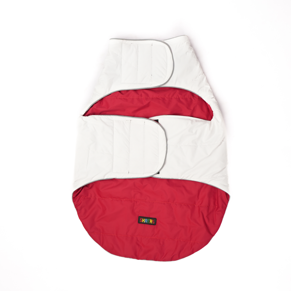 Skatrs Cherry Snuggle Puffer Reversible Jacket for Dogs and Cats Both-Clothing & Accessories Skatrs