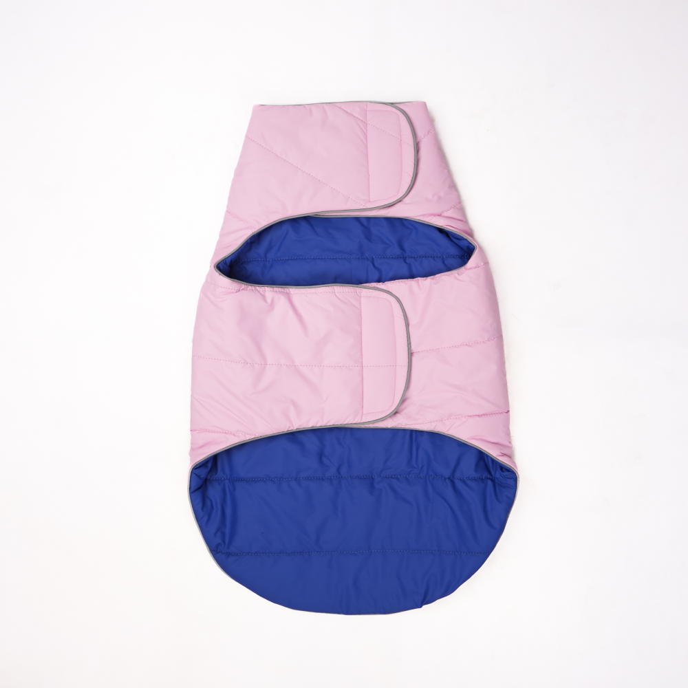 Skatrs Cotton Candy Cuddles Puffer Reversible Jacket for Dogs and Cats Both-Clothing & Accessories Skatrs