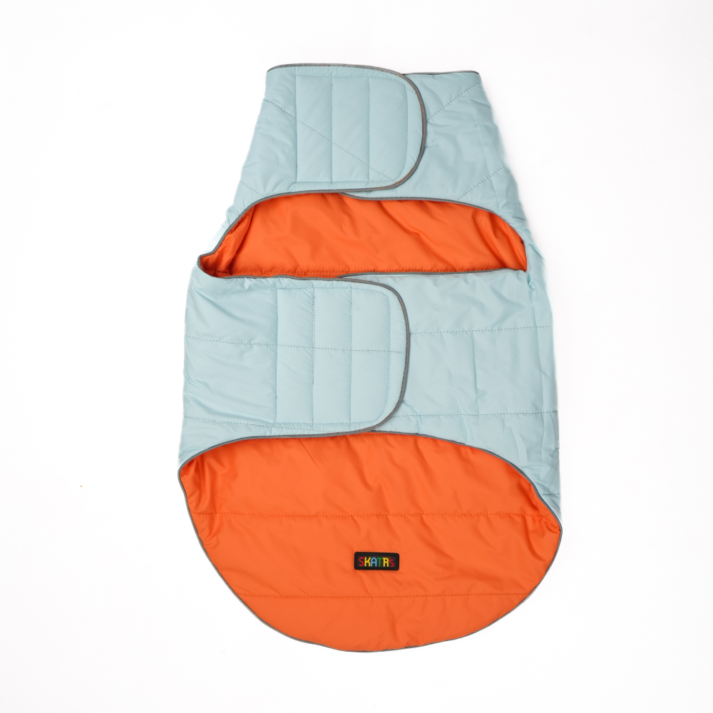 Skatrs Firefly Fuzz Puffer Reversible Jacket for Dogs and Cats Both-Clothing & Accessories Skatrs