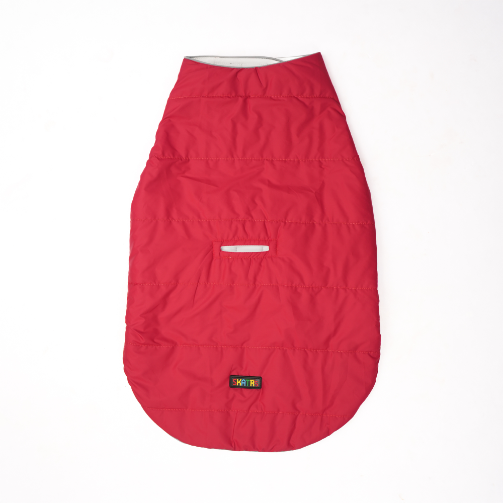 Skatrs Cherry Snuggle Puffer Reversible Jacket for Dogs and Cats Both-Clothing & Accessories Skatrs