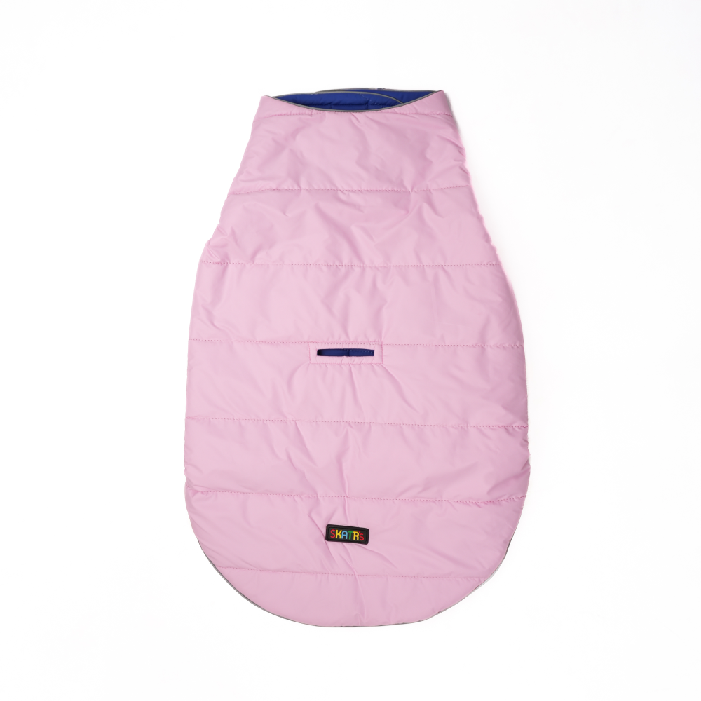 Skatrs Cotton Candy Cuddles Puffer Reversible Jacket for Dogs and Cats Both-Clothing & Accessories Skatrs