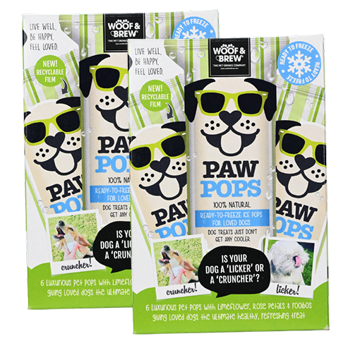 Woof & Brew Ice Paw Pops Dog Treat Dog Treats + Others Woof & Brew 2x300g