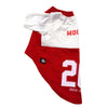 Pets Way Woofers Barkball Tshirt for Dogs (Red/White) Dogs-Clothing & Accessories Pets Way Dropship
