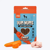 HUFT Yum Nums Grain Free Carrot with Real Chicken Soft & Chewy Sticks Dog Treats Dog Treats + Others Heads Up for Tails 70g