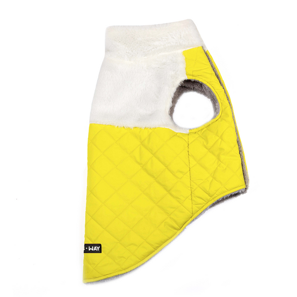 Pets Way Cozyquilt Winter Jacket for Dogs (Yellow)