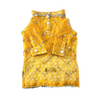 Dogobow Zig Zag Mirror Kurta for Cats & Dogs (Yellow) Dogs-Clothing & Accessories Dogobow Dropship