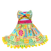 Dogobow Traditional Embroidered Dress for Cats & Dogs (Yellow) Dogs-Clothing & Accessories Dogobow Dropship