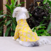 Pets Way Sanganeri Printed Kurta for Dogs (Yellow) Dogs-Clothing & Accessories Pets Way Dropship
