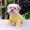 Pets Way Sanganeri Printed Kurta for Dogs (Yellow) Dogs-Clothing & Accessories Pets Way Dropship