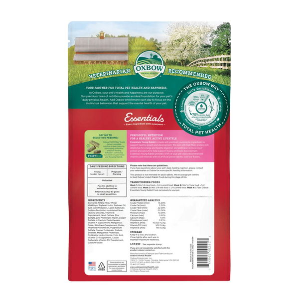 Oxbow Essentials Dry Food for Young Rabbits