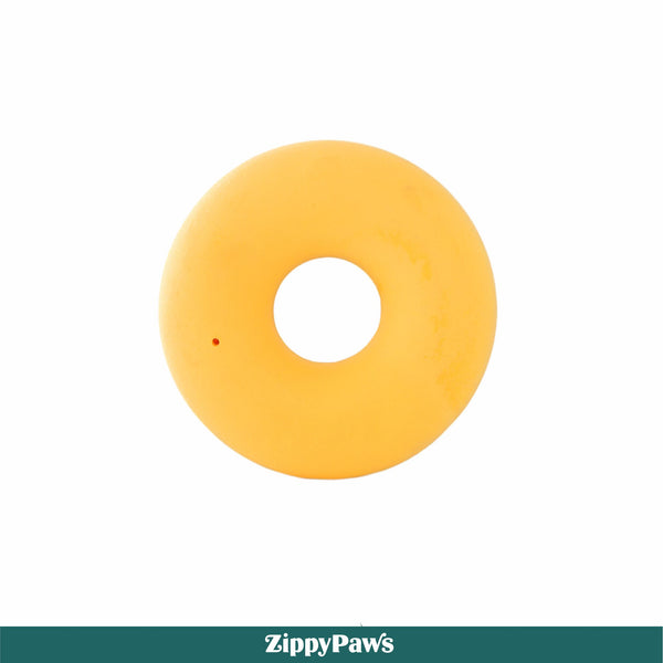 Zippy Paws Zippy Blueberry Tuff Donutz Plush Toy for Dogs