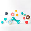 Zippy Paws Zippy Blueberry Tuff Donutz Plush Toy for Dogs Dogs-Toys Zippy Paws