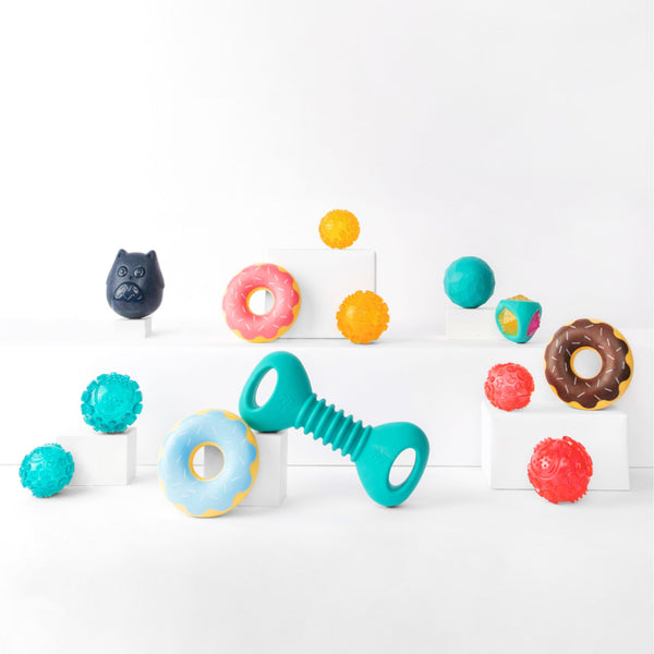Zippy Paws Zippy Chocolate Tuff Donutz Plush Toy for Dogs