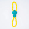 Zippy Paws ZippyTuff Monkey RopeTugz Plush Toy for Dogs (Teal) Dogs-Toys Zippy Paws