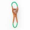 Zippy Paws RopeTugz Bear Plush Toy for Dogs Dogs-Toys Zippy Paws S