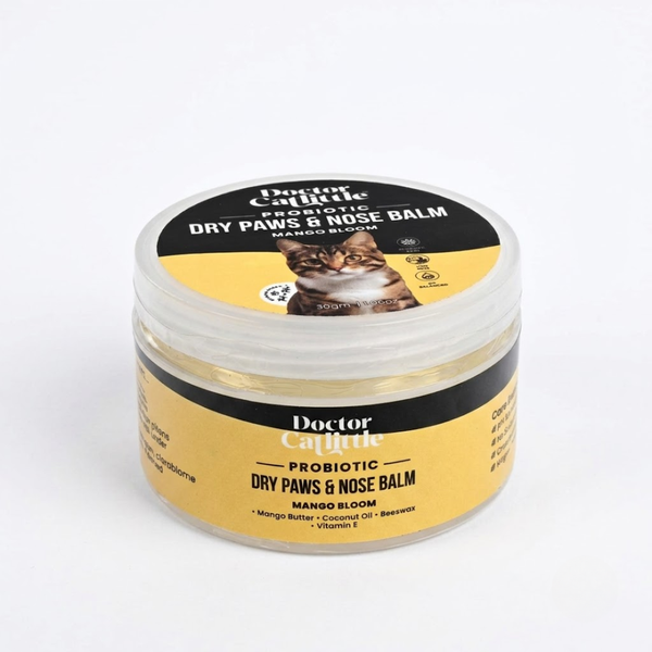 Doctor Catlittle Probiotic Dry Paws and Nose Balm for Cats