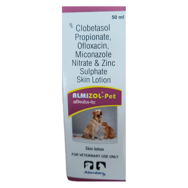 Alembic Almizole Skin Lotion for Dogs and Cats