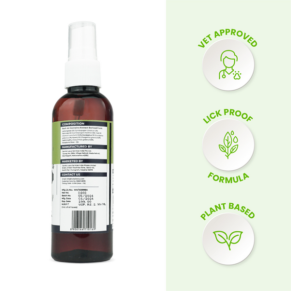 FurBall Story Tick & Flea Repelling Spray For Dogs & Cats