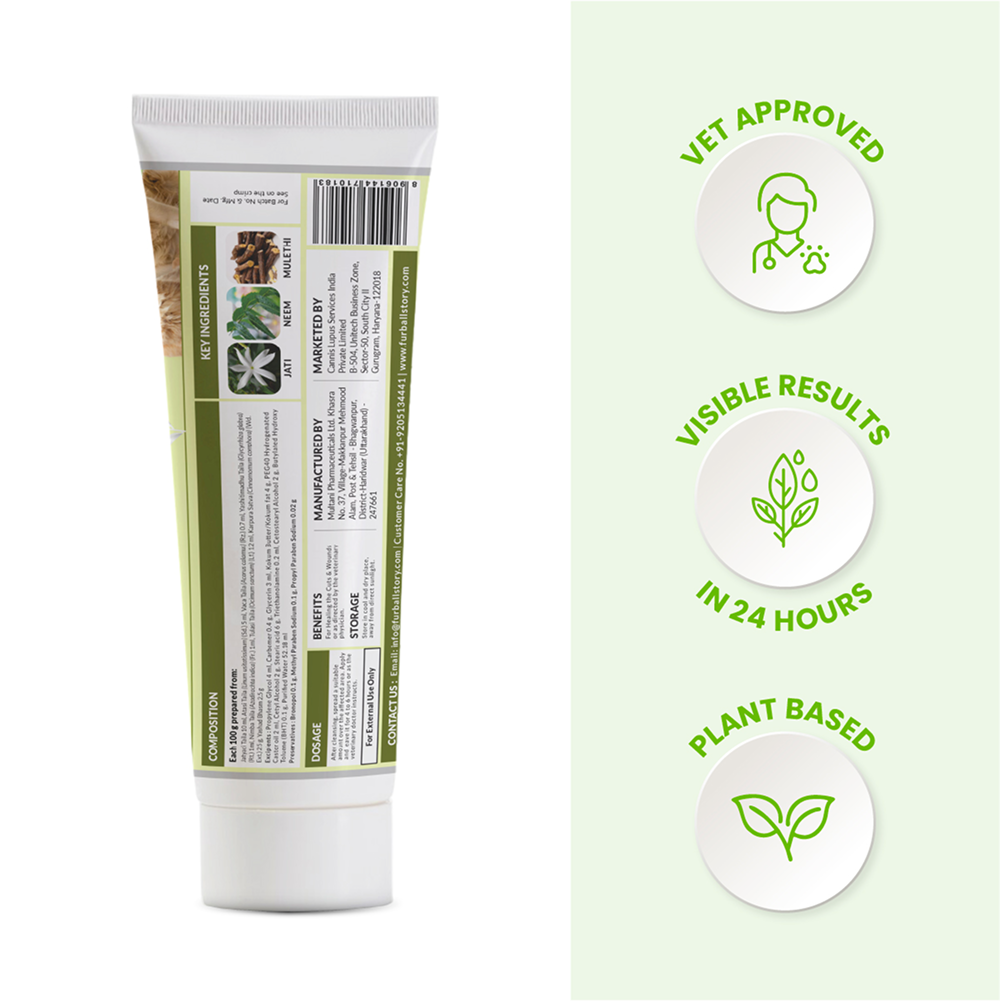 FurBall Story Heal Pet Cream for Dogs and Cats Both-Health & Wellness Furball Story