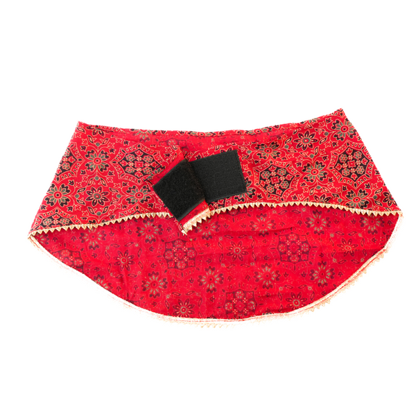 Skatrs Mandala Bandana for Cats and Dogs (Red)