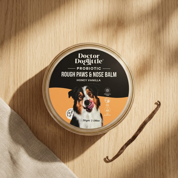 Doctor Doglittle Probiotic Rough Paws and Nose Balm with Goat Milk for Dogs