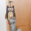 GiGwi Cat Scratcher with Catnip Owl Toy for Cats (Brown) Cats-Toys GiGwi