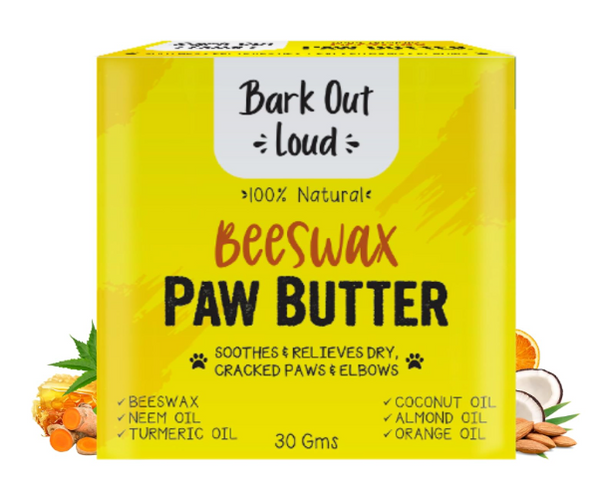 Bark Out Loud Beeswax Paw Butter Cream for Dogs and Cats